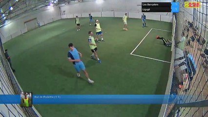 But de Robinho (1-1) - Les Banqsters Vs Ligugé - 12/11/18 21:00 - LIGUE 1 - Poitiers Game Parc