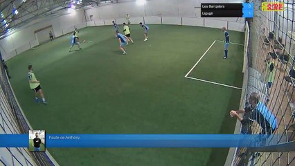 Faute de Anthony - Les Banqsters Vs Ligugé - 12/11/18 21:00 - LIGUE 1 - Poitiers Game Parc