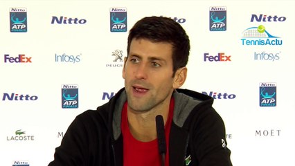 Télécharger la video: ATP - Nitto ATP Finals 2018 - Novak Djokovic réagit 