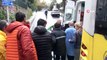 Beşiktaş'ta kontrolden çıkan otobüs, duvara çarptı: 10 yaralı