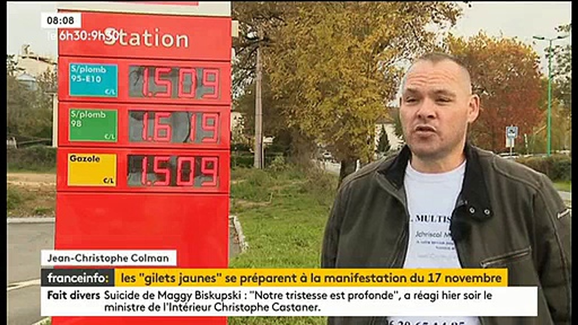 Les Gilets Jaunes Se Préparent à La Manifestation Du Samedi 17 Novembre En France