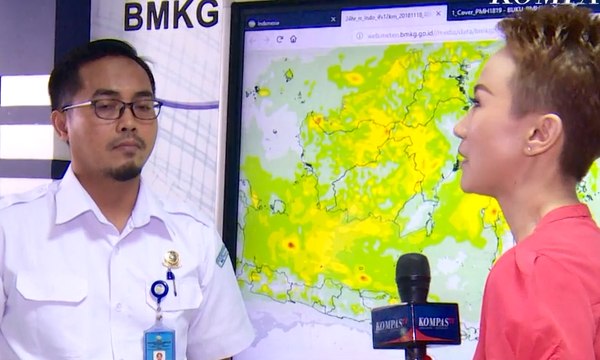 BMKG: Intensitas Curah Hujan Meningkat Hingga Bulan Februari