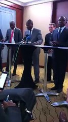 Discours de Martin Fayulu après avoir été désigné comme candidat unique de l'opposition