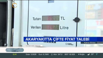Akaryakıtta çifte fiyat talebi
