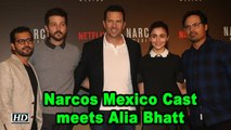 Narcos Mexico Cast meets Alia Bhatt for Fun Interaction
