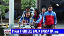 Pinay fighters, balik-bansa na