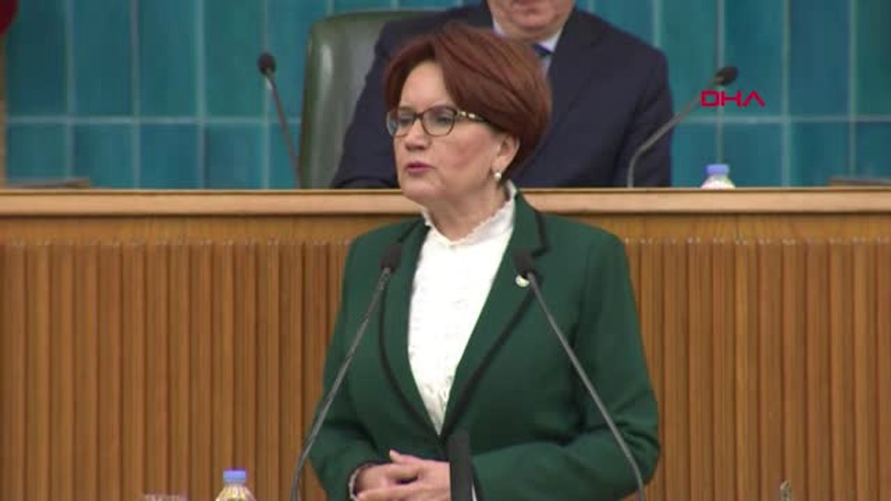 İyi Parti Genel Başkanı Meral Akşener Partisinin Grup Toplantısında Konuştu-3