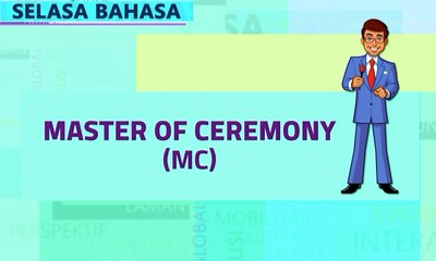 Ini Padanan Kata Master of Ceremony dalam Bahasa Indonesia