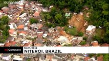 مصرع 10 أشخاص في انهيار أرضي بالبرازيل