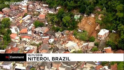 مصرع 10 أشخاص في انهيار أرضي بالبرازيل