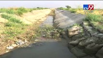 Ahmedabad: Canal made for irrigation, destroying farms in Bhadiyad village.