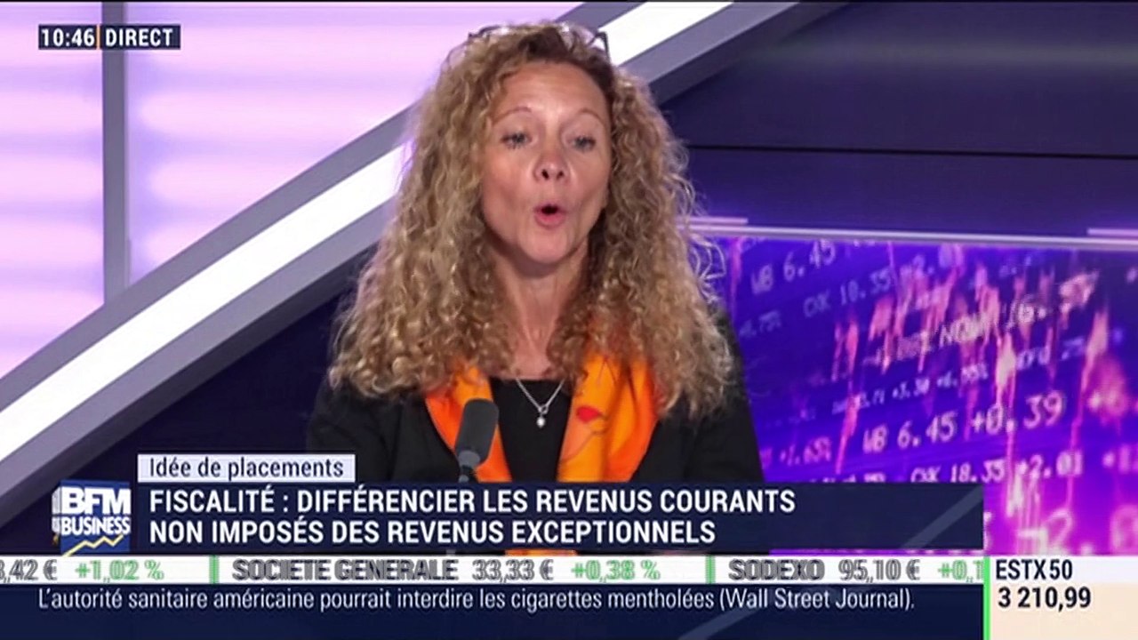 Idées de placements: Fiscalité, comment différencier les revenus courants non imposés des revenus exceptionnels ? - 13/11