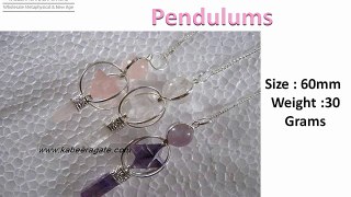 Wholesale Special Shape Pendulums | Crystal Pendulum