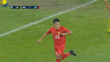 Suzuki Cup - L'extraordinaire coup franc du Laos