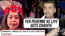 Karan Johar & Kirron Kher Video On Assam Culture DISLIKED By People
