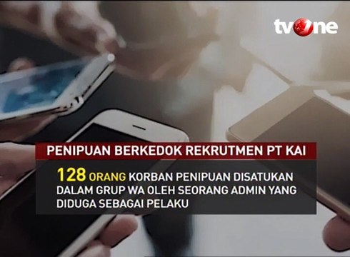 Kronologi Penipuan Berkedok Rekrutmen PT KAI