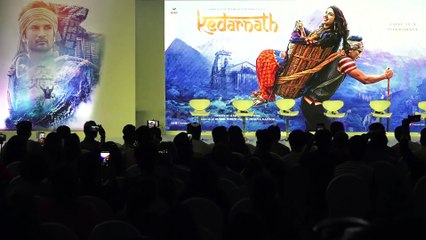 Trailer Launch of Sara Ali Khan and Sushant Singh Rajput starrer Movie Kedarnath
