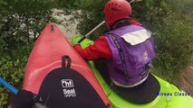 kayak suisse  gros volume  chute