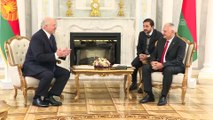 TBMM Başkanı Yıldırım, Belarus Cumhurbaşkanı Lukaşenko ile görüştü - MİNSK
