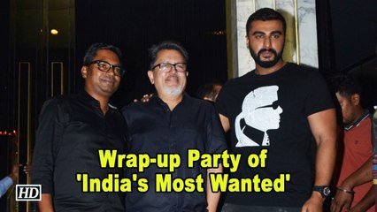 Arjun Kapoor wraps up Rajkumar gupta's 'India's Most Wanted'