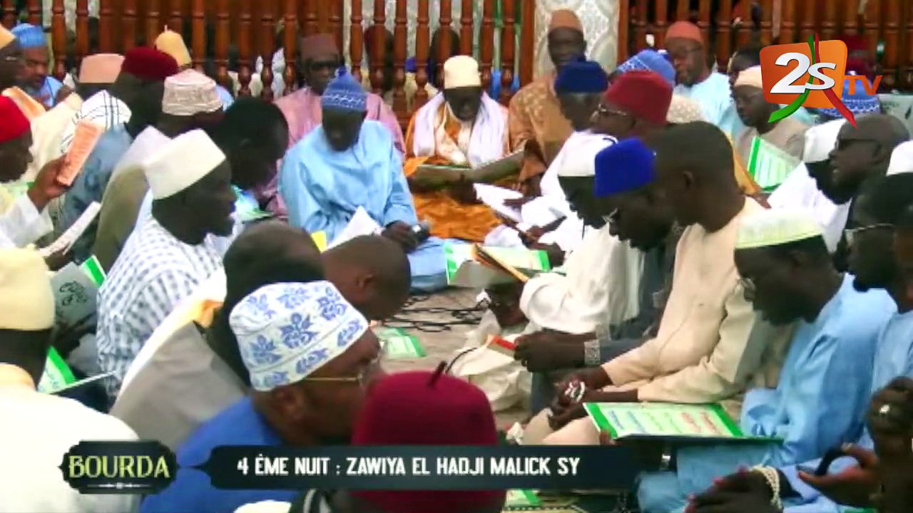 BOURDE 4ème NUIT ZAWIYA SEYDI HADJI MALICK SY DE TIVAOUANE
