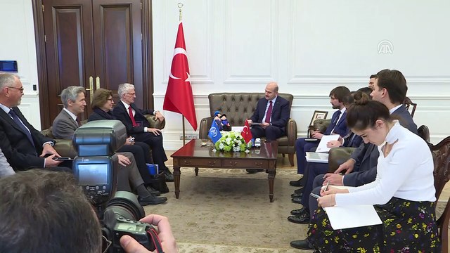 Soylu, BM Genel Sekreter Yardımcısı Lowcock ile Suriye'yi görüştü - ANKARA