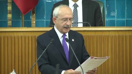 Kılıçdaroğlu: "(Kanun Teklifi) 1000 Lirayı Parlamentoya Getireceğiz"