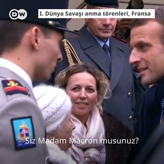 101 yaşındaki kadın Merkel'i Macron'un eşi zannetti