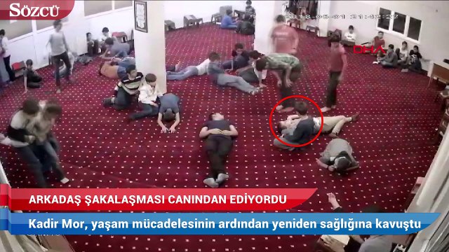 Arkadaş şakalaşması canından ediyordu