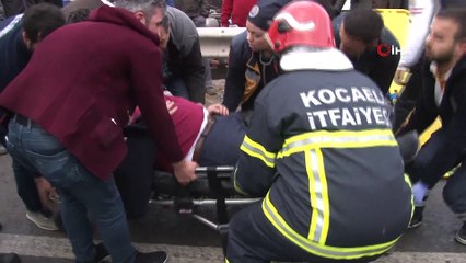 Aralarında halk otobüsünün de olduğu araçlar birbirine girdi: 8 yaralı