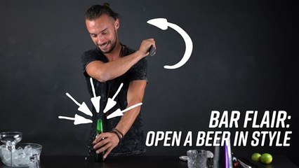 Own the party: A bartender shows 3 unique ways to open a beer