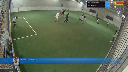 But de Anthony (2-7) - Pro Tech Habitat Vs The Wailers - 12/11/18 20:00 - LIGUE 1