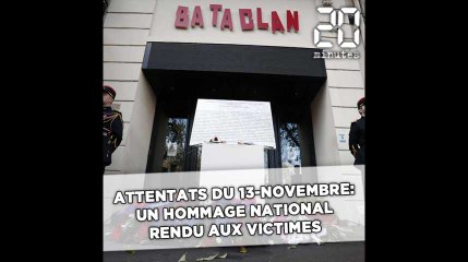 Download Video: Attentats du 13-Novembre: Un hommage national rendu aux 130 victimes à Paris et Saint-Denis