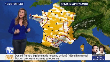 La météo pour ce mercredi 14 novembre 2018