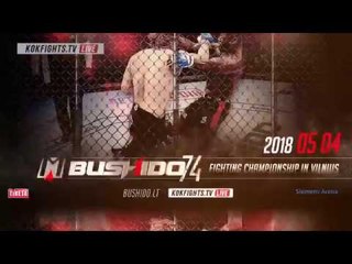 MMA'74 BUSHIDO FIGHTING CHAMPIONSHIP ❗️