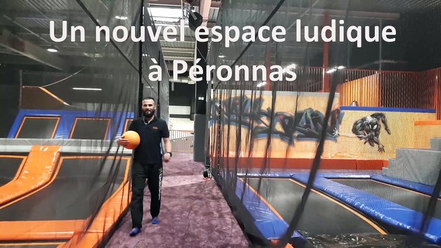 Trampoline square a ouvert ses portes à Péronnas