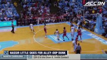 UNC's Nassir Little Skies For Alley-Oop Dunk