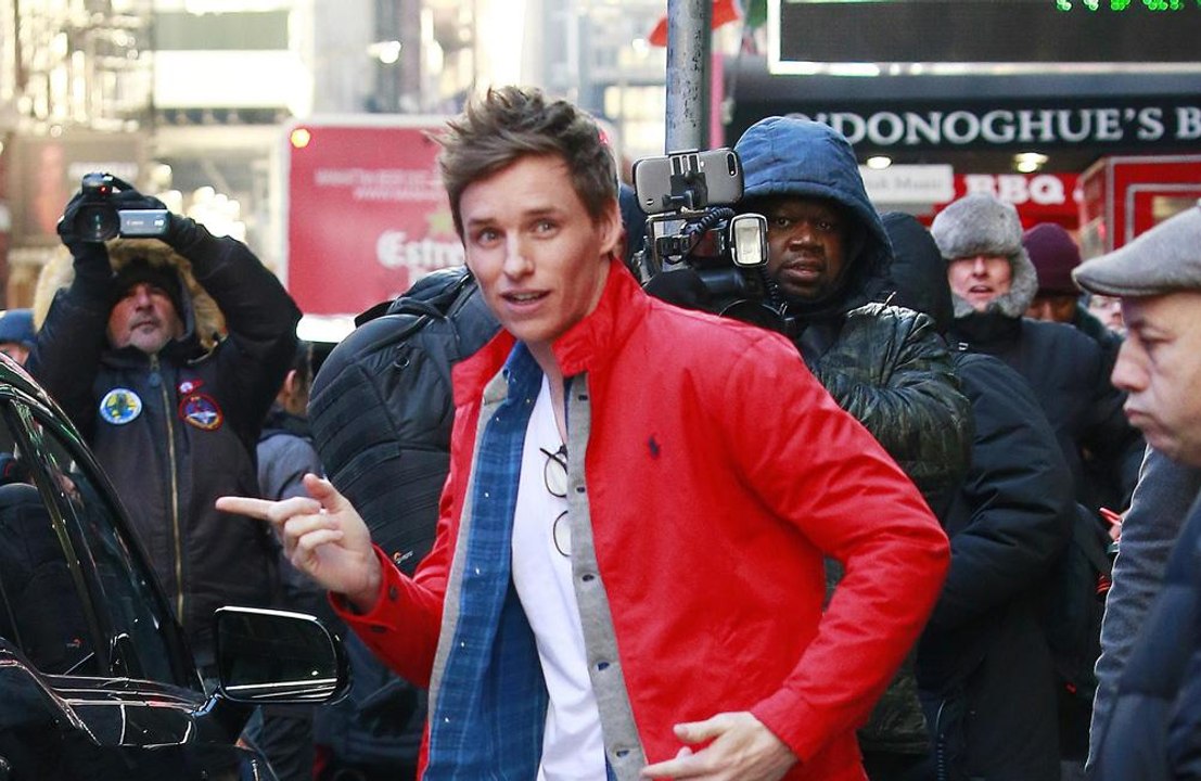 Eddie Redmayne's magic gift gaffe