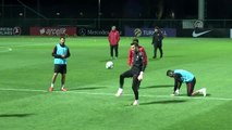 A Milli Futbol Takımı Hazırlıklarını Sürdürdü - İstanbul