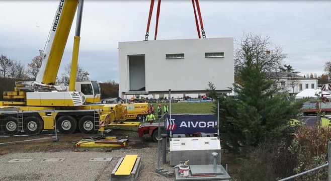 Un chantier important au service des eaux de Mulhouse