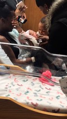 Big Brother has Precious Reaction to Meeting Baby Sister
