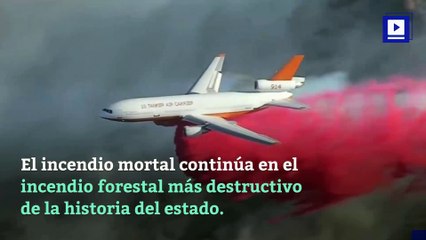 Incendios forestales en California matan a 31 personas