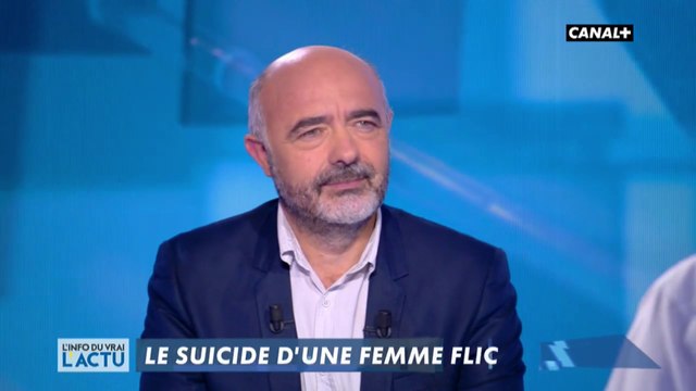 Le suicide d'une femme flic - L'info du vrai du 13/11 - CANAL+