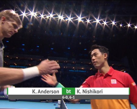 Anderson thrashes Nishikori to move closer to last four
