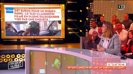 Un taxi clandestin réclame 247 euros à ses clients