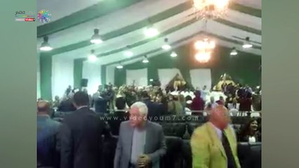 الوافدين باحتفالية عيد الجهاد: "نموت نموت وتحيا مصر "