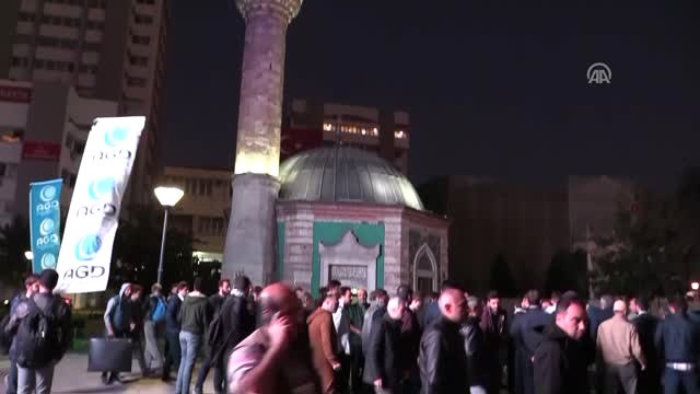 İsrail'in Gazze'ye Yönelik Saldırıları Protesto Edildi