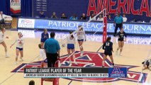 All-Patriot League major awards announced in women's volleyball