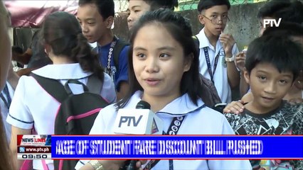 Passage of student fare discount bill pushed