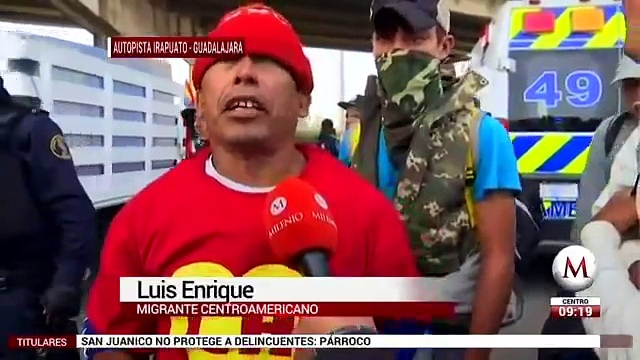 'Unidos estamos seguros, solos nos chingan la madre', Migrante